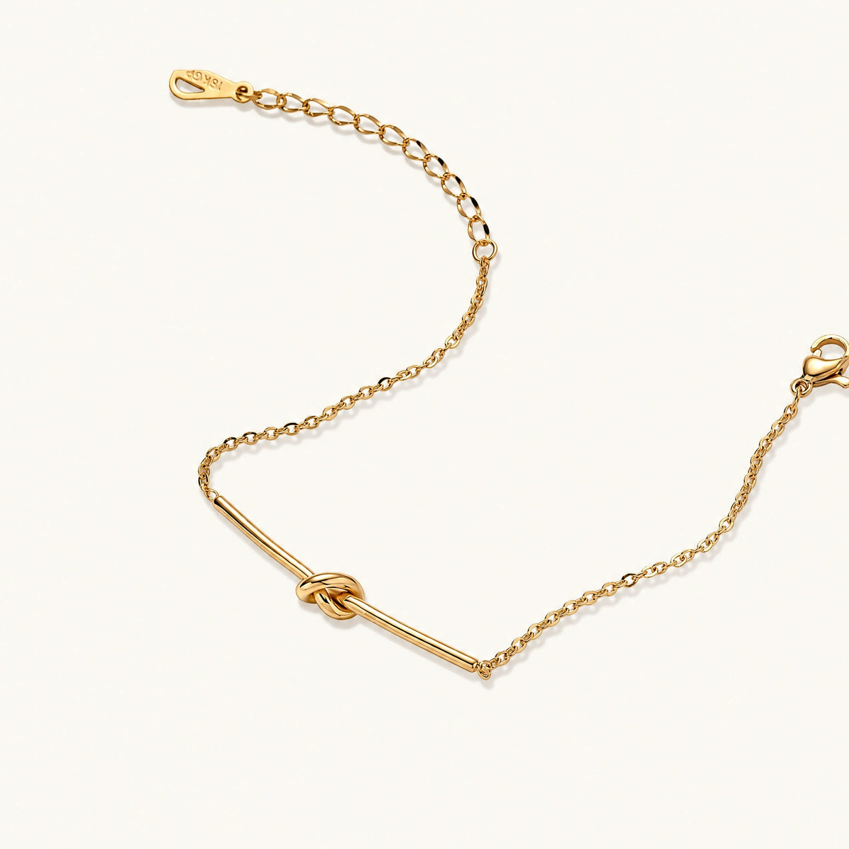 Twisted Knot Bar Bracelet, view 2